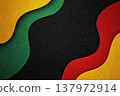 background of colorful lines on black 137972914