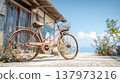 Retro bicycle 137973216