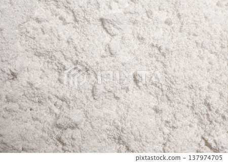 texture of tooth powder close-up 137974705