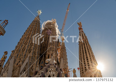 Sagrada Familia Detail Sagrada Familia Detail 137975132