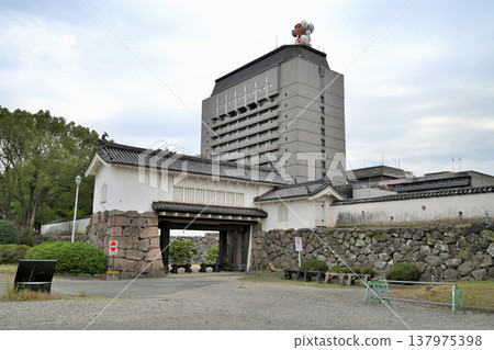 Oita Prefecture: Funai Castle - Turret and Stone Walls Oita Prefecture: Funai Castle - Turret and Stone Walls 137975398