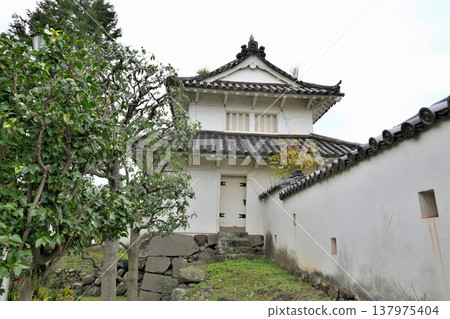 大分縣:船井城-砲塔和石牆 大分縣:船井城-砲塔和石牆 137975404