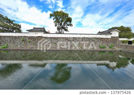 Oita Prefecture: Funai Castle - Turret and Stone Walls Oita Prefecture: Funai Castle - Turret and Stone Walls 137975426