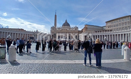 St. Peter's Basilica, Vatican City, Rome, Italy St. Peter's Basilica, Vatican City, Rome, Italy 137976172