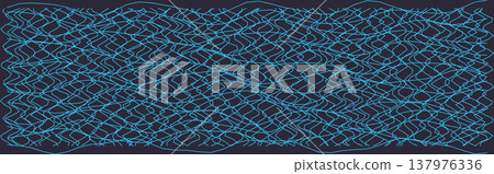 Abstract wavy grid pattern for creative design projects Abstract wavy grid pattern for creative design projects 137976336