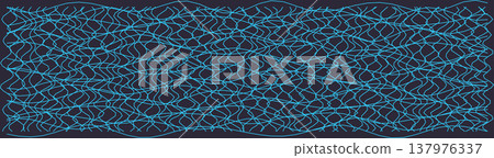 Wavy distorted grid pattern for modern design projects Wavy distorted grid pattern for modern design projects 137976337