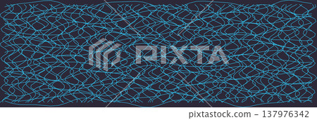 Abstract wavy grid pattern for modern design visuals Abstract wavy grid pattern for modern design visuals 137976342