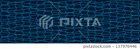 Abstract distorted grid pattern for modern design projects Abstract distorted grid pattern for modern design projects 137976446