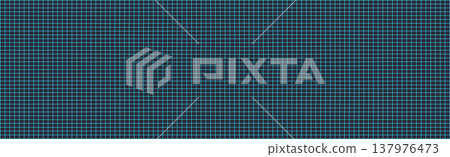 Blue lined grid pattern on dark background for graphic design 137976473