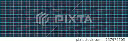 Dynamic wavy grid pattern on dark background for modern design Dynamic wavy grid pattern on dark background for modern design 137976505