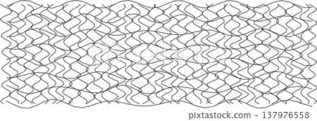 Dynamic abstract distorted grid pattern for creative design 137976558