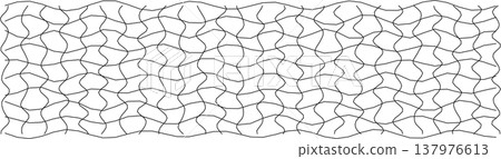 Abstract wave pattern with distorted grid design Abstract wave pattern with distorted grid design 137976613