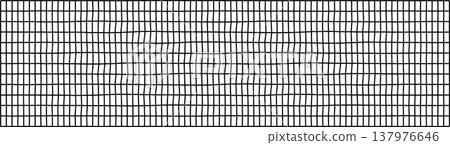 Minimalist grid pattern with wavy lines for modern design Minimalist grid pattern with wavy lines for modern design 137976646