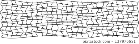 Abstract distorted grid pattern for modern design concepts 137976651