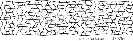 Abstract wavy grid pattern for modern design concepts 137976661