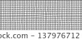 Abstract distorted black and white grid pattern for design 137976712