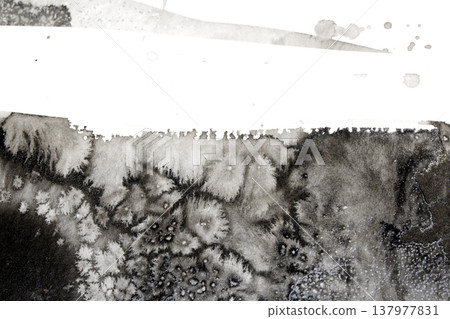 Black and white ink pencil background with abstract swirls and splatters creative monochrome Black and white ink pencil background with abstract swirls and splatters creative monochrome 137977831