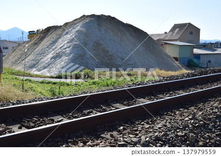 Railroad track Uetsu Main Line 137979559