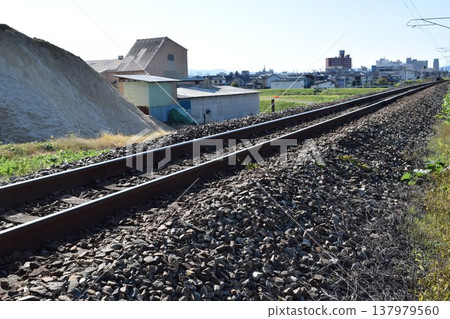 Railroad track Uetsu Main Line 137979560
