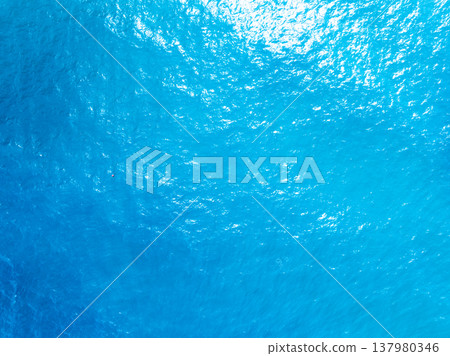 Top view sea surface waves texture background Top view sea surface waves texture background 137980346