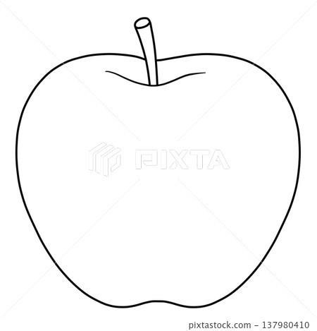 Various Fruit Line Drawings Various Fruit Line Drawings 137980410