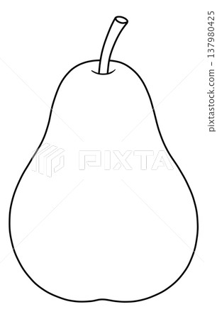Various Fruit Line Drawings Various Fruit Line Drawings 137980425