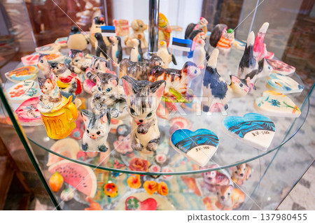 Tallinn / Estonia's oldest cafe marzipan showcase Tallinn / Estonia's oldest cafe marzipan showcase 137980455