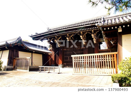 京都府,東本願寺,京都市下京區常盤町入口,2022 年 2 月 京都府,東本願寺,京都市下京區常盤町入口,2022 年 2 月 137980493