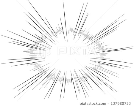 集中線 137980733