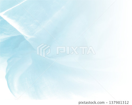 Background material: Transparent, light blue cotton with a gradient that fades from left to right. Horizontal. Other colors available. Background material: Transparent, light blue cotton with a gradient that fades from left to right. Horizontal. Other colors available. 137981312