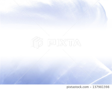 Background material: Transparent, pale blue-purple cotton with a gradient that darkens from the center upwards and downwards. Horizontal. Other colors available. Background material: Transparent, pale blue-purple cotton with a gradient that darkens from the center upwards and downwards. Horizontal. Other colors available. 137981398