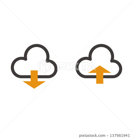 雲圖標 137981941