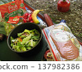 Food for camping in Idaho 137982386
