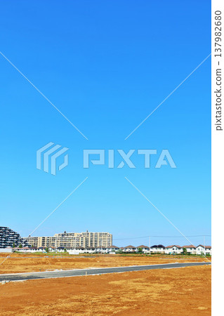 Large land of blue sky Large land of blue sky 137982680