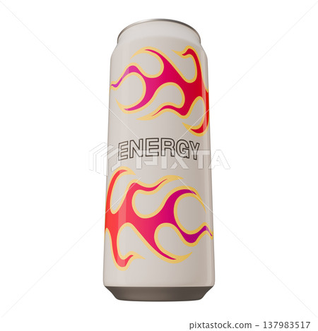 Illustration material of a soft drink: Energy drink (1_1) 137983517