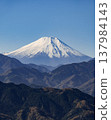 從高尾山眺望富士山 137984143