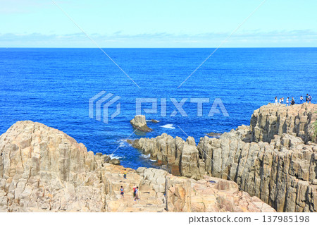 Scenery of Tojinbo, Sakai City, Fukui Prefecture 137985198