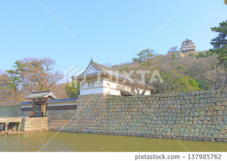 香川縣丸龜市丸龜城風景 137985762