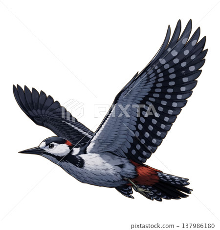 Bird - Great Spotted Woodpecker 137986180