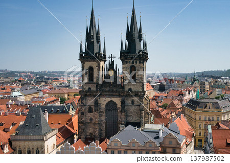 Czech Republic, Prague, Týn Church Czech Republic, Prague, Týn Church 137987502
