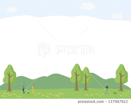 Landscape with mountains and nature 137987922