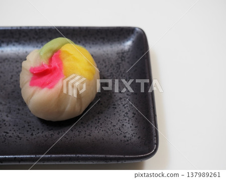 Traditional Japanese sweets: Nerikiri wagashi Traditional Japanese sweets: Nerikiri wagashi 137989261