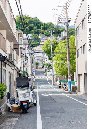 阪急六甲站週邊街景(神戶市灘區) 阪急六甲站週邊街景(神戶市灘區) 137989395