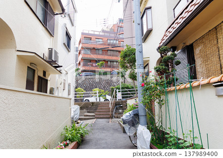 Streetscape around Hankyu Rokko Station (Nada Ward, Kobe City) Streetscape around Hankyu Rokko Station (Nada Ward, Kobe City) 137989400