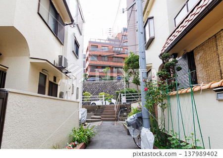Streetscape around Hankyu Rokko Station (Nada Ward, Kobe City) Streetscape around Hankyu Rokko Station (Nada Ward, Kobe City) 137989402