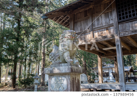 Snapshot of a shrine grounds, Nagano Prefecture Snapshot of a shrine grounds, Nagano Prefecture 137989456