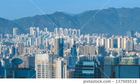 Kowloon Skyline Dense Urban Cityscape Hong Kong Description: Bustling peninsula filled with skyscrapers and vibrant streets March 15 2026 Kowloon Skyline Dense Urban Cityscape Hong Kong Description: Bustling peninsula filled with skyscrapers and vibrant streets March 15 2026 137989518