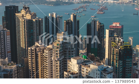 Central Hong Kong Skyline And Financial District March 15 2026 Central Hong Kong Skyline And Financial District March 15 2026 137989543
