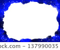 滿天星斗的天空的框架 137990035