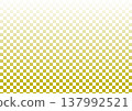 Checkered wallpaper with yellow and gold gradient. 137992521